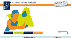 Desktop Screenshot of entraidescolaireamicale.org